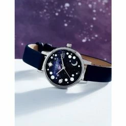 Olivia Burton Celestial Blue Leather Watch Women