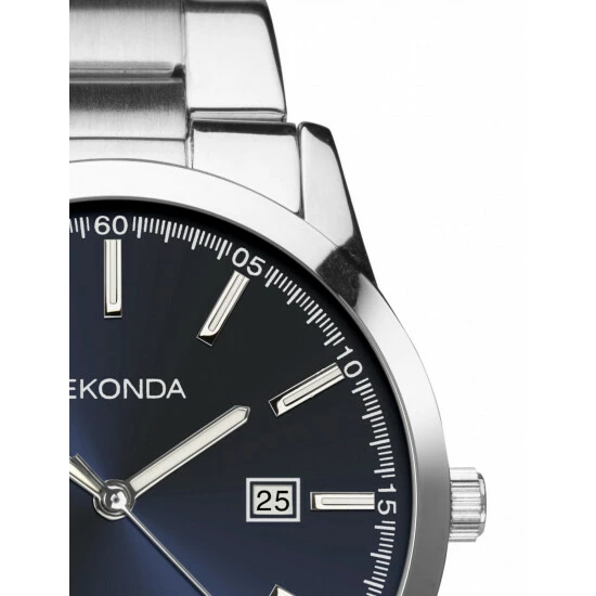 Sekonda Silver Stainless Steel Watch Men Silver Mix 4 Sekonda Silver Stainless Steel Watch Men Silver Mix - Image 2