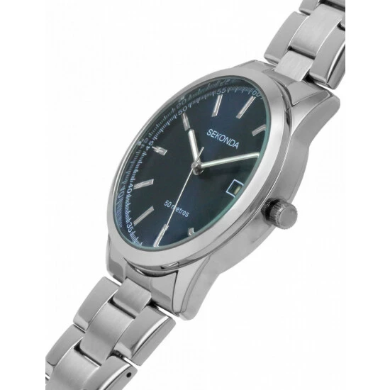 Sekonda Silver Stainless Steel Watch Men Silver Mix 7 Sekonda Silver Stainless Steel Watch Men Silver Mix - Image 5