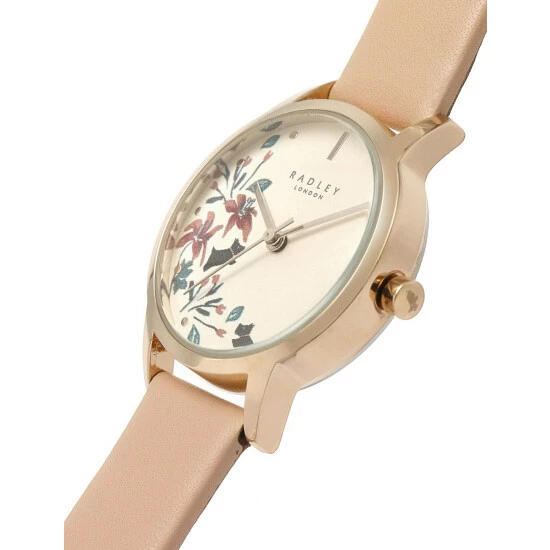 Radley Champagne Leather Watch Women Light Pink Mix 4 Radley Champagne Leather Watch Women Light Pink Mix - Image 2