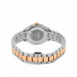 Rotary Classic Water Resistant Analogue Quartz Watch Women Silver Mix