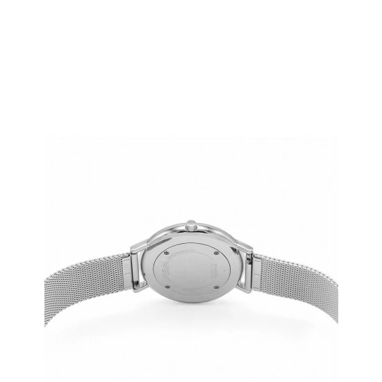 Skagen Signatur Classic Mesh Stainless Steel Watch Women Silver 4 Skagen Signatur Classic Mesh Stainless Steel Watch Women Silver - Image 2