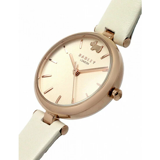 Radley Grey Leather Watch Women White Mix 7 Radley Grey Leather Watch Women White Mix - Image 5