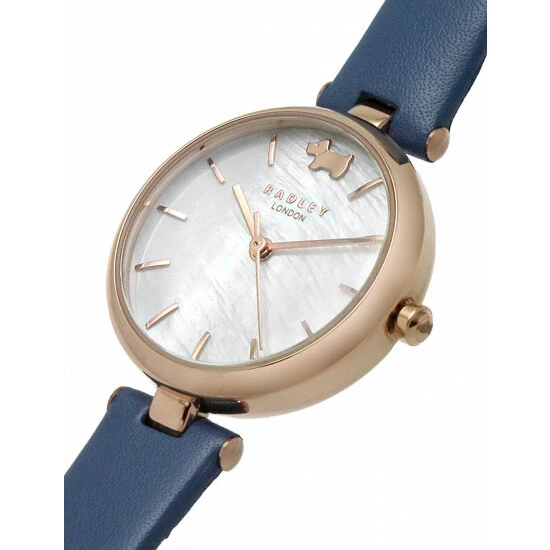 Radley Scottie Dog Blue Leather Watch Women Blue Mix 6 Radley Scottie Dog Blue Leather Watch Women Blue Mix - Image 4