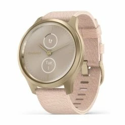 Garmin Vivomove Light Gold-Plated Smartwatch Brands Pink Mix