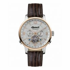 Ingersoll Grafton Brown Leather Automatic Watch Men Dark Brown Mix -Casio Shop unnamed file 2098