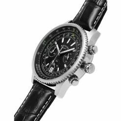Rotary Hero Black Leather Chronograph Watch Men Black Mix -Casio Shop unnamed file 2111