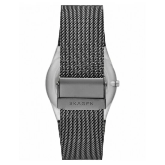 Skagen Melbye Silver Stainless Steel Watch Men Grey Mix 4 Skagen Melbye Silver Stainless Steel Watch Men Grey Mix - Image 2