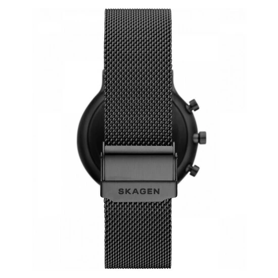 Skagen Anchor Chronograph Black Stainless Steel Watch Men Black Mix 6 Skagen Anchor Chronograph Black Stainless Steel Watch Men Black Mix - Image 4
