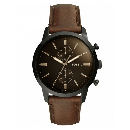 Fossil Townsman Brown Leather Automatic Watch Men Brown Mix 9 Fossil Townsman Brown Leather Automatic Watch Men Brown Mix - Image 7