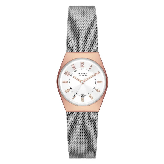 Skagen Grenen Lille Stainless Steel Watch Women Grey Mix 5 Skagen Grenen Lille Stainless Steel Watch Women Grey Mix - Image 3