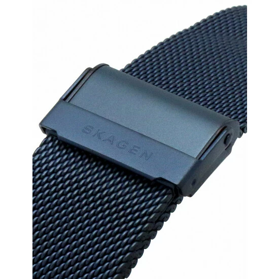 Skagen Stainless Steel Blue Chronograph Quartz Watch Men Blue Mix 7 Skagen Stainless Steel Blue Chronograph Quartz Watch Men Blue Mix - Image 5