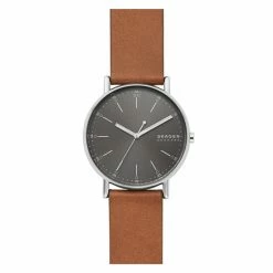 Skagen Signatur Brown Leather Watch Men Brown Mix -Casio Shop unnamed file 2232