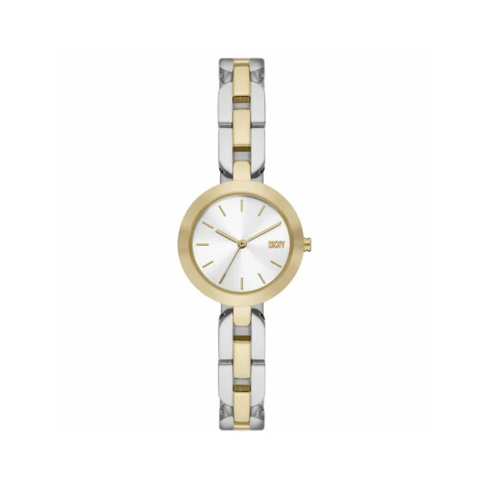 DKNY City Link Two Tone Watch Women Silver 9 DKNY City Link Two Tone Watch Women Silver - Image 7