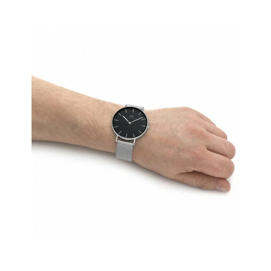 Daniel Wellington Petite Sterling Stainless Steel Watch Women Black 6 Daniel Wellington Petite Sterling Stainless Steel Watch Women Black - Image 4