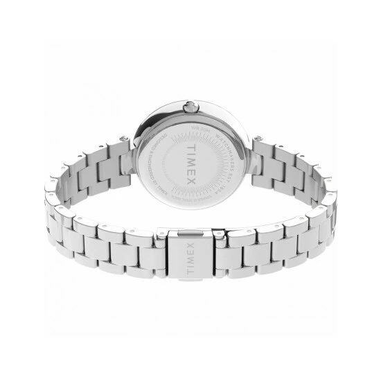 Timex City Collection Silver Watch Women 4 Timex City Collection Silver Watch Women - Image 2