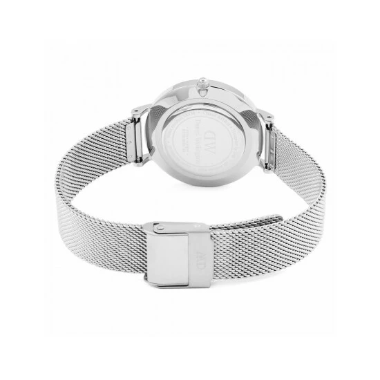 Daniel Wellington Petite Sterling Silver Stainless Steel Watch Women White 4 Daniel Wellington Petite Sterling Silver Stainless Steel Watch Women White - Image 2