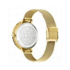 Ted Baker Ammy Hearts Gold Watch Women Black