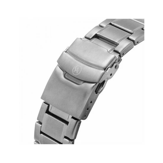 Accurist Stainless Steel Watch Men Black 7 Accurist Stainless Steel Watch Men Black - Image 5