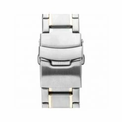 Accurist Two Tone Stainless Steel Watch Men Blue