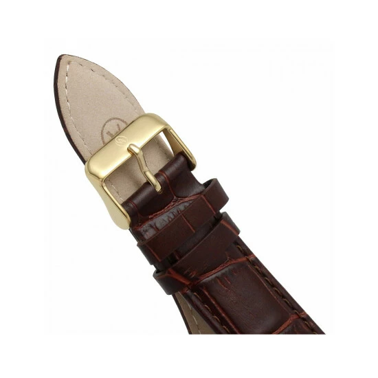 Accurist Brown Leather Watch Men Silver 12 Accurist Brown Leather Watch Men Silver - Image 10