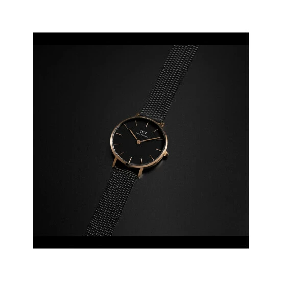 Daniel Wellington Petite Ashfield Black Stainless Steel Watch Women 3 Daniel Wellington Petite Ashfield Black Stainless Steel Watch Women