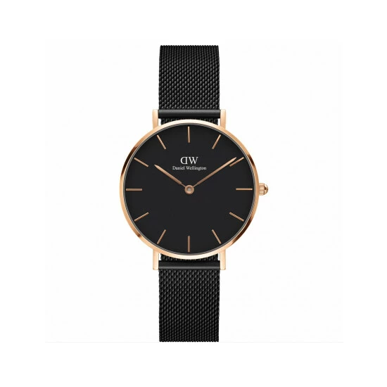 Daniel Wellington Petite Ashfield Black Stainless Steel Watch Women 5 Daniel Wellington Petite Ashfield Black Stainless Steel Watch Women - Image 3
