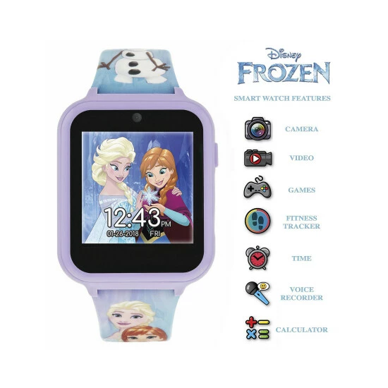 Kids' Disney Frozen™ Smartwatch Brands Blue Mix 4 Kids' Disney Frozen™ Smartwatch Brands Blue Mix - Image 2