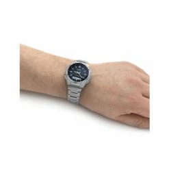 Casio Waveceptor Classic Combination Solar Silver Watch Men Dark Blue Mix -Casio Shop unnamed file 482