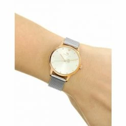 Radley Stainless Steel Watch & Necklace Gift Set Women Silver Mix