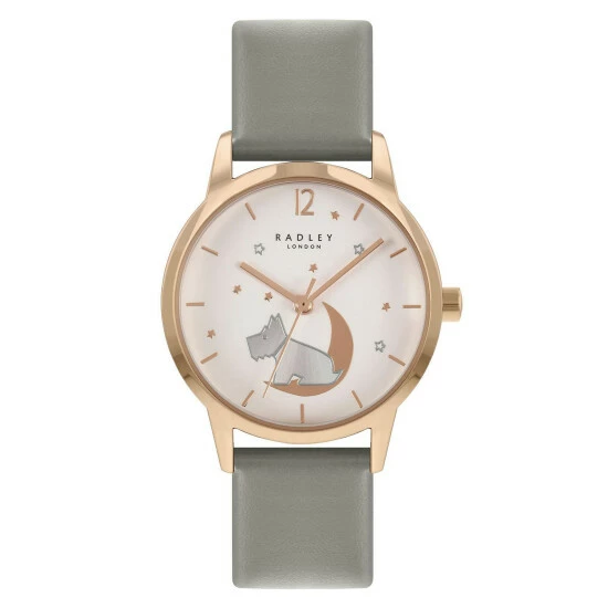 Radley Dog Motif Gold Plated Watch Women Grey Mix 6 Radley Dog Motif Gold Plated Watch Women Grey Mix - Image 4
