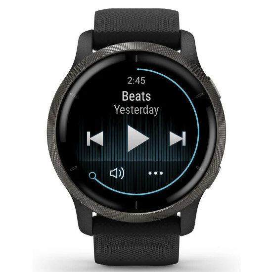 Garmin Venu 2 Fitness Tracker Smartwatch Women Black 4 Garmin Venu 2 Fitness Tracker Smartwatch Women Black - Image 2