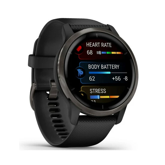 Garmin Venu 2 Fitness Tracker Smartwatch Women Black 10 Garmin Venu 2 Fitness Tracker Smartwatch Women Black - Image 8