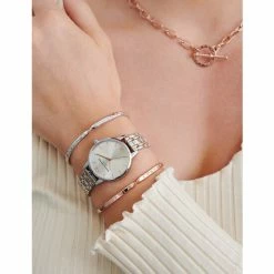 Olivia Burton Silver & Rose Gold Watch Women Silver Mix -Casio Shop unnamed file 657