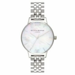 Olivia Burton Mother Of Pearl Silver Watch Women Silver Mix 10 Olivia Burton Mother Of Pearl Silver Watch Women Silver Mix -Casio Shop unnamed file 675
