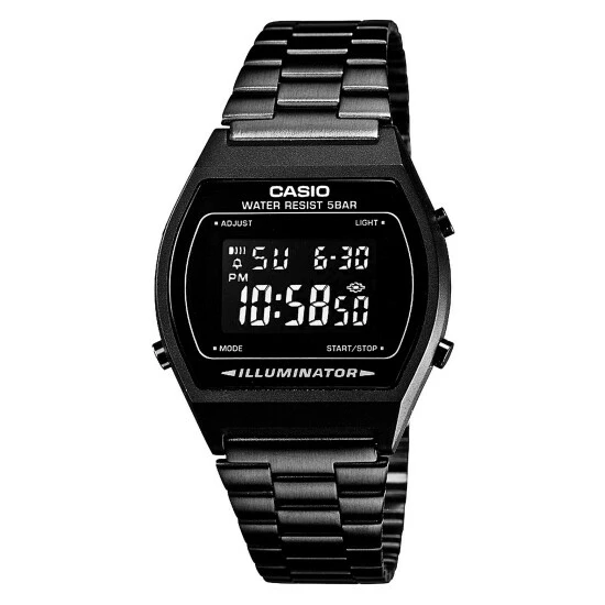 Casio Classic Black Stainless Steel Watch Men 5 Casio Classic Black Stainless Steel Watch Men - Image 3