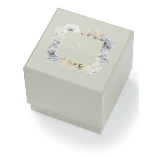 Olivia Burton Marble Floral Leather Quartz Watch Women Lilac Mix 7 Olivia Burton Marble Floral Leather Quartz Watch Women Lilac Mix - Image 5