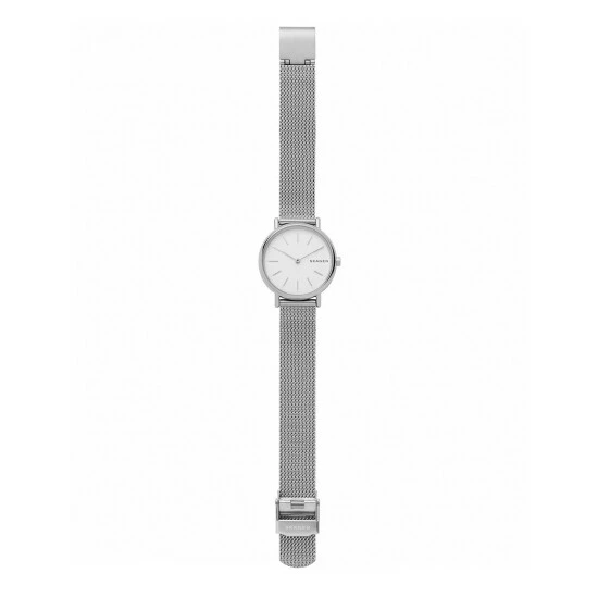 Skagen Signatur Classic Mesh Bracelet Watch Women Silver 3 Skagen Signatur Classic Mesh Bracelet Watch Women Silver