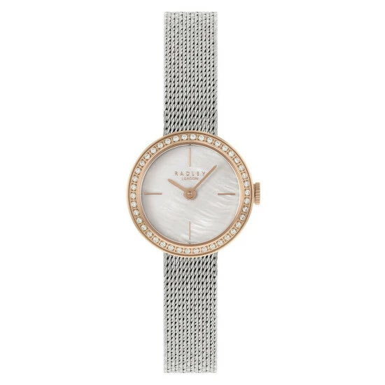 Radley Mesh Stainless Steel Analogue Quartz Watch Women Silver Mix 5 Radley Mesh Stainless Steel Analogue Quartz Watch Women Silver Mix - Image 3