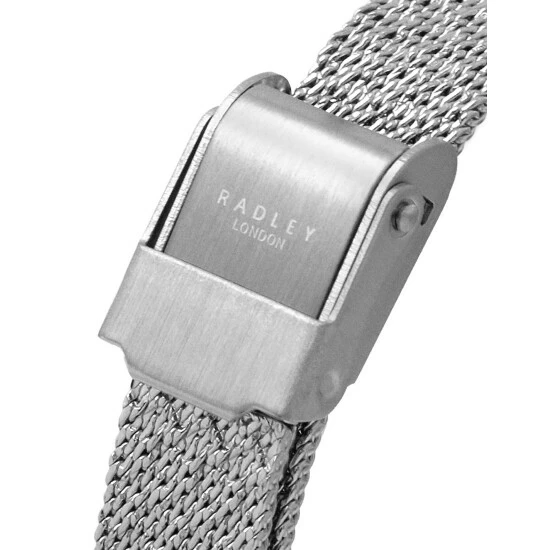 Radley Mesh Stainless Steel Analogue Quartz Watch Women Silver Mix 6 Radley Mesh Stainless Steel Analogue Quartz Watch Women Silver Mix - Image 4