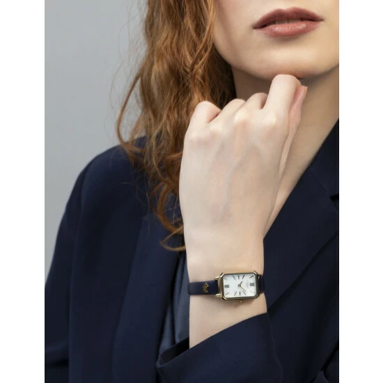 Radley Scottie Dog Black Leather Watch Women Dark Blue Mix 4 Radley Scottie Dog Black Leather Watch Women Dark Blue Mix - Image 2