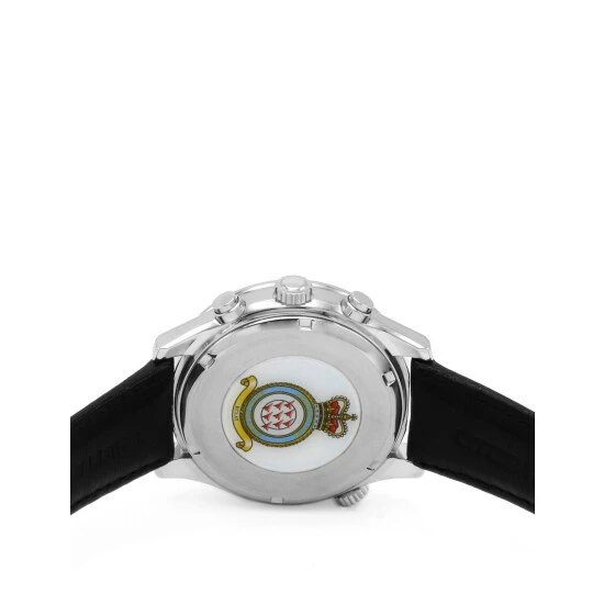 Citizen Red Arrows Eco-Drive Chronograph Leather Watch Men Black Mix 4 Citizen Red Arrows Eco-Drive Chronograph Leather Watch Men Black Mix - Image 2