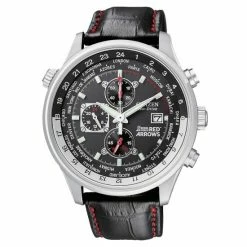 Citizen Red Arrows Eco-Drive Chronograph Leather Watch Men Black Mix 12 Citizen Red Arrows Eco-Drive Chronograph Leather Watch Men Black Mix -Casio Shop unnamed file 837