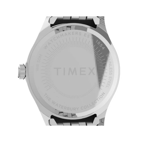 Timex Waterbury Legacy Stainless Steel Watch Women Pink 4 Timex Waterbury Legacy Stainless Steel Watch Women Pink - Image 2