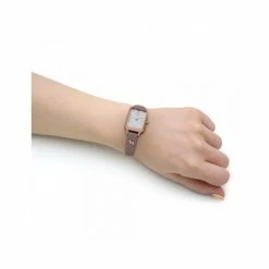 Radley Pink Leather Scottie Dog Quartz Watch Women Pink Mix