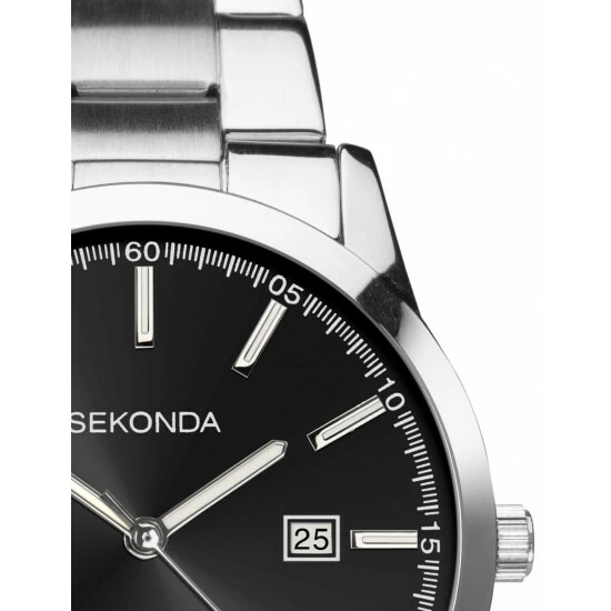 Sekonda Silver Stainless Steel Watch Men Silver Mix 8 Sekonda Silver Stainless Steel Watch Men Silver Mix - Image 6