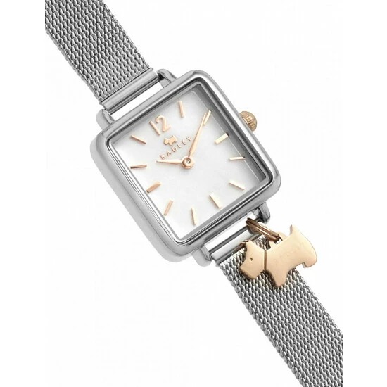 Radley Scottie Dog Stainless Steel Watch Women Silver Mix 8 Radley Scottie Dog Stainless Steel Watch Women Silver Mix - Image 6