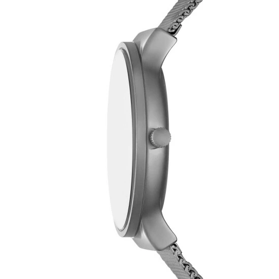 Skagen Anchor Grey Stainless Steel Bracelet Quartz Watch Men Grey Mix 4 Skagen Anchor Grey Stainless Steel Bracelet Quartz Watch Men Grey Mix - Image 2