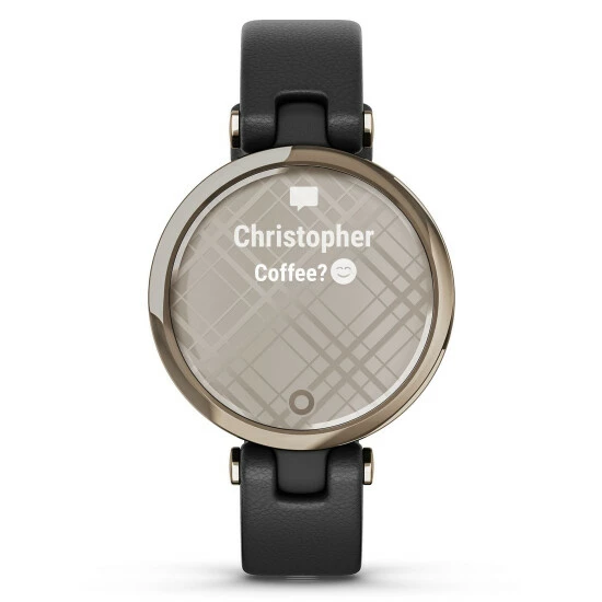 Garmin Lily Fitness Tracking Cream Gold Leather Smartwatch Women Black Mix 3 Garmin Lily Fitness Tracking Cream Gold Leather Smartwatch Women Black Mix