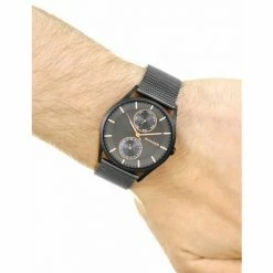Skagen Skargen Holst Mesh Analogue Quartz Watch Men Grey Mix -Casio Shop unnamed file 985